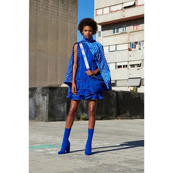 Givenchy Resort 2018 Look 22 Blue Dress - Picture 2 of 7